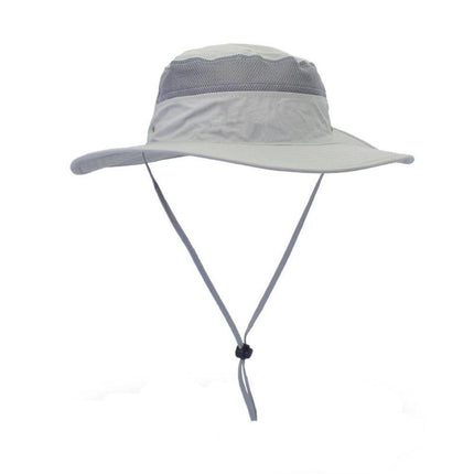 light grey bucket hat