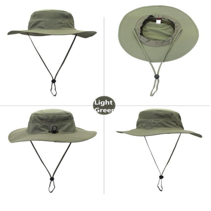 light green fishing hat