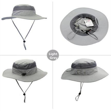 light grey fishing hat