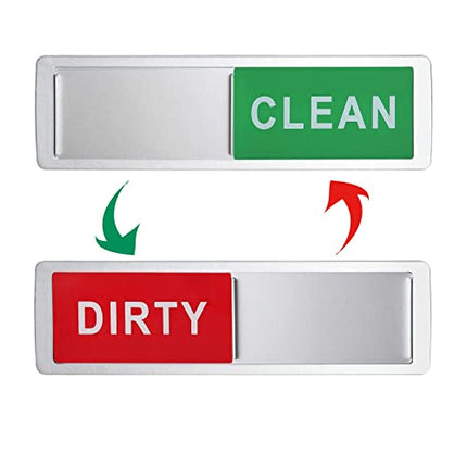 Clean Dirty Dishwasher Magnet Indicator Sign for Kitchen Dishwasher