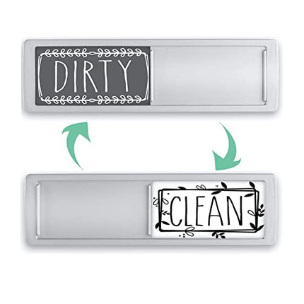 Clean Dirty Dishwasher Magnet Indicator Sign for Kitchen Dishwasher