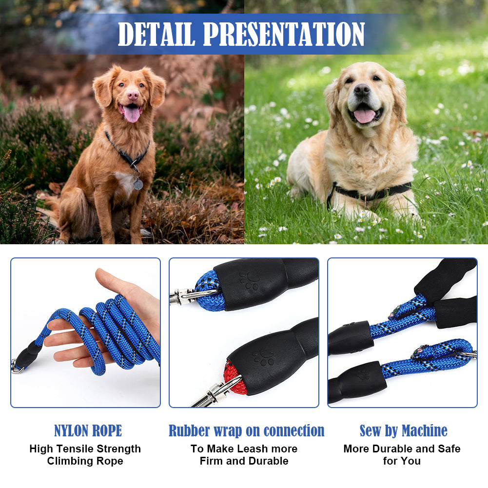 Heavy duty rope dog leash hotsell