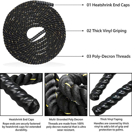 Meteor 38mm Thickness Battling Rope