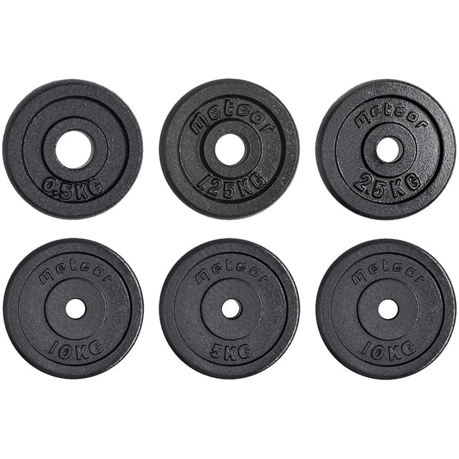 Meteor Essential Cast Iron Weight Plate 25.4mm Hole