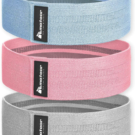 Meteor Essential Hip Bands with Anti-Slip Silicone Weaving