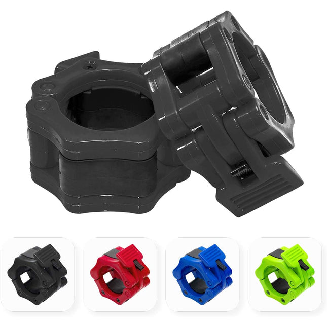 Meteor 50mm ABS Barbell Collars Clamps Clips