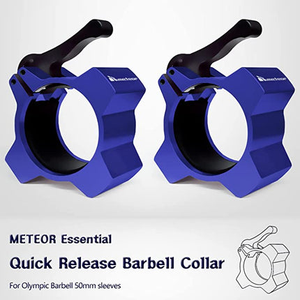 Meteor Essential Olympic Quick-Release Barbell Collars