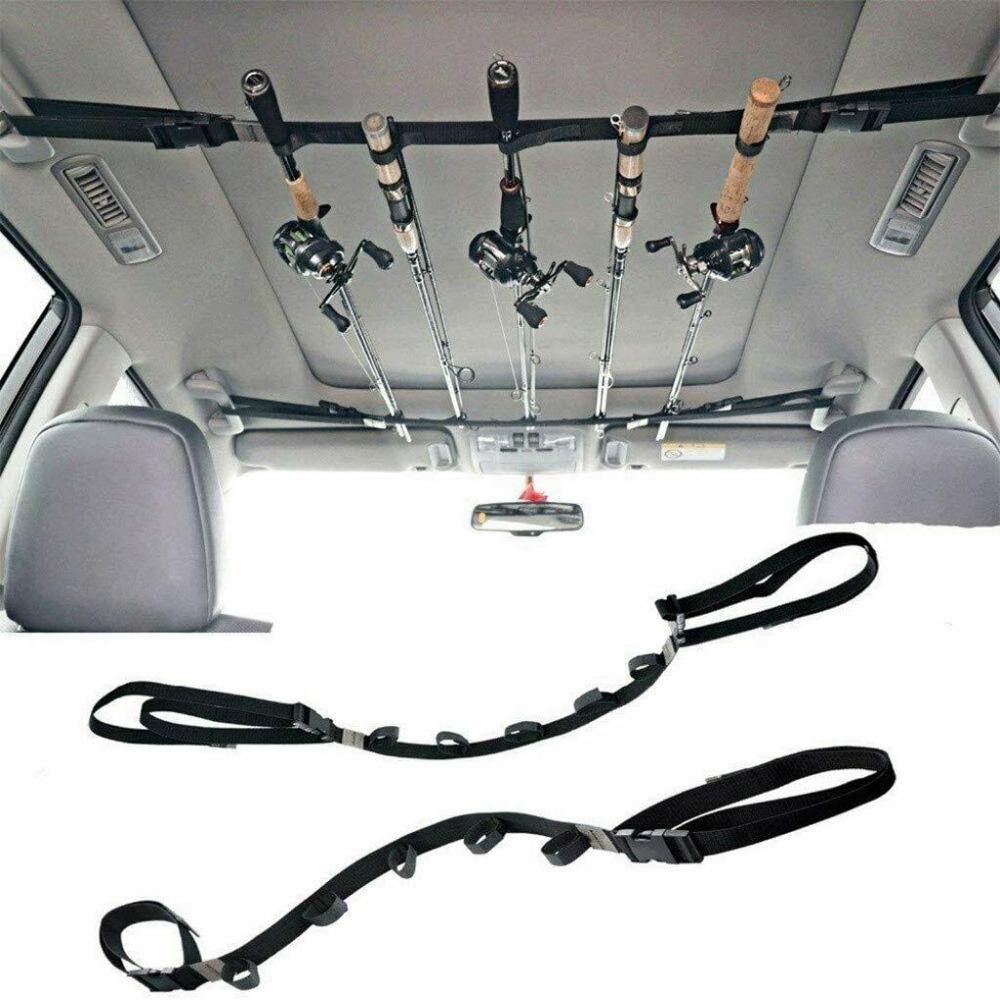 fishing rod holders for jeep The Rig This bumper mount can hold 6 rod and reels and has the bright anodized finish Fish-N-Mate 6-Holder Rod Rack Bumper