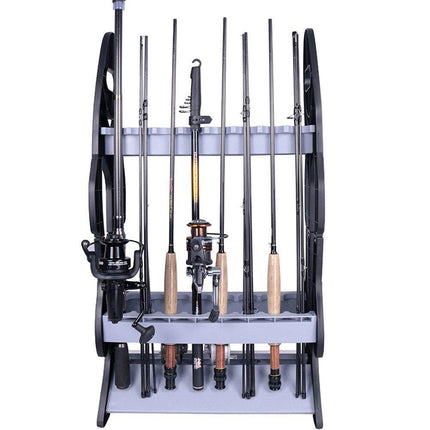 Fishing Rod Holder Storage Rack For 16 Rods