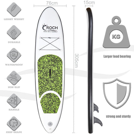 Green Surfboard 305cm